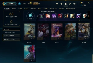 Prata 4 com 40 Champs e 15 Skins - League of Legends LOL