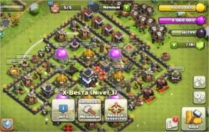 VENDO CV 9 CORINGA MUITO TOP 4K de GEMAS - Clash of Clans