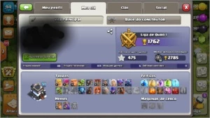 VENDO CV 9 CORINGA MUITO TOP 4K de GEMAS - Clash of Clans