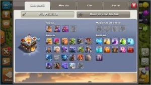 Conta Clash of Clans