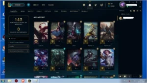 Conta League of Legends LOL