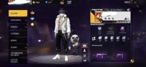 conta de free fire iniciante com barbinha via google