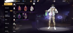 conta de free fire iniciante com barbinha via google