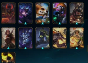Conta (LVL 207,101 SKINS, MD10 Não finalizada) Prata 4 - League of Legends LOL
