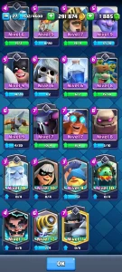 Conta Clash royale |entrega automatica| Trofeus 5302 -