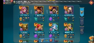 Conta Lords Mobile +200M Com T4 Vai Até K1676