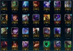 Conta de lol platina - League of Legends