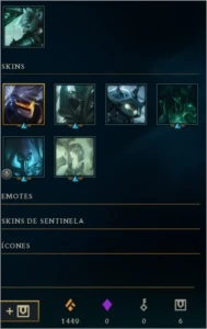 Conta de lol platina - League of Legends