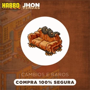 SOFÁ MAMUTE (RARO DE 2010) - Habbo