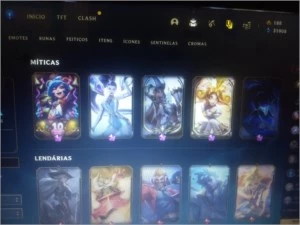 Conta lol lvl527 - League of Legends