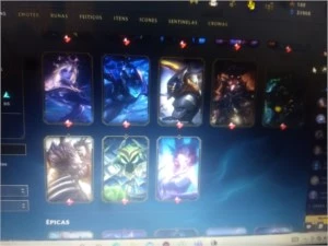 Conta lol lvl527 - League of Legends