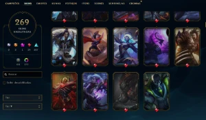 Conta Lol 269 Skins, Full Acesso. - League of Legends