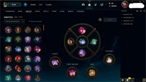 CONTA MESTRE LOL 169 SKINS + VALORANT + TFT - League of Legends