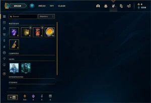 Conta ouro 3 com 4 Skins e 31 Champs - League of Legends LOL