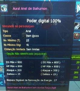 Conta Ladmo - Digimon Masters Online