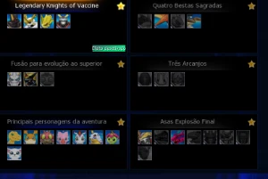 Conta DMO LA alphamon com OX beta, AOX, Alter s e mais - Digimon Masters Online