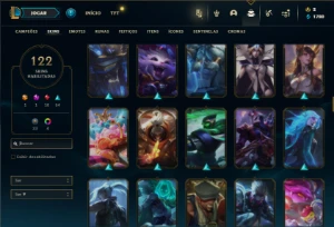 Prata 3 com 100 Champs e 122 Skins ( MAIN JG ) - League of Legends LOL