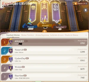 Conta AFK Journey server 151 vip 14 Top 1 arena, guild etc.. - Outros