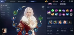 Conta level 51, 58k de PP Taoist, SA73 - MIR4