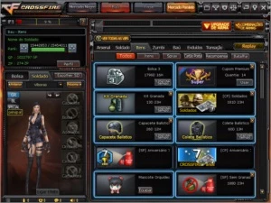 Conta Cfal- General De Exerc. (3 Star) + 6 Vips + 40 Mns - Crossfire