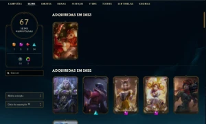Conta de League of Legends LOL