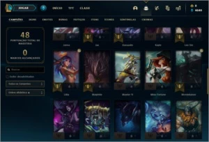 Conta diamante 3 49 campeões 3 skins (Ez Pulsefire) - League of Legends LOL