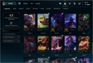Conta diamante 3 49 campeões 3 skins (Ez Pulsefire) - League of Legends LOL