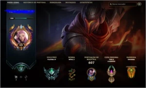 Conta do League of Legends + Valorant LOL