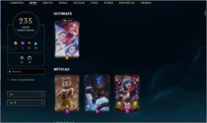 Conta do League of Legends + Valorant LOL