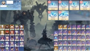 ar 55 ayaka c1 hutao klee qiqi diluc espinha celestial - Genshin Impact