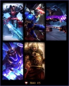 Conta Prata 5 - League of Legends LOL