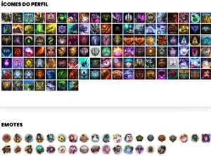 Conta bronze 3 com 41 Skins e 82 Champs - League of Legends LOL