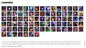 Conta bronze 3 com 41 Skins e 82 Champs - League of Legends LOL