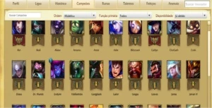 Conta prata III,borda de ouro,mais de 50 campeoes e skins... - League of Legends LOL