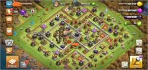 Cv11 completamente full. - Clash of Clans