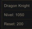 MEGAMU - BK Level 1050 - MU Online