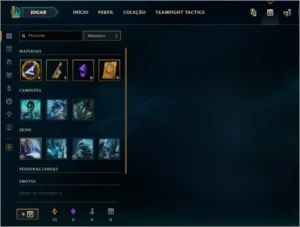 Conta LoL Platina IV - League of Legends