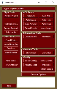 Tibia bot Global é suportado✔️