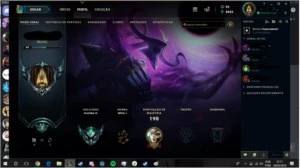Conta Platina IV, Com Skins Vitoriosas da S4 para Frente - League of Legends LOL