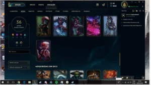 Conta Platina IV, Com Skins Vitoriosas da S4 para Frente - League of Legends LOL