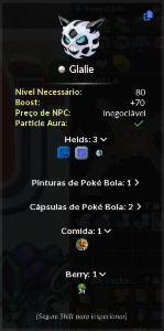PXG Conta Nvl:276 Serv: Wind, Seavell,Pokes T1H, Coleçao Bag - PokeXGames