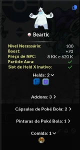 PXG Conta Nvl:276 Serv: Wind, Seavell,Pokes T1H, Coleçao Bag - PokeXGames