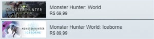 Steam cd key monster hunter + dlc iceborne - Gift Cards