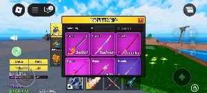 Conta roblox com roube um brainrot e blox fruits