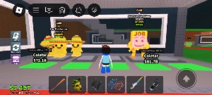 Conta roblox com roube um brainrot e blox fruits