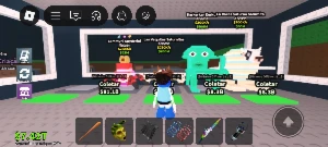 Conta roblox com roube um brainrot e blox fruits