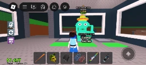 Conta roblox com roube um brainrot e blox fruits
