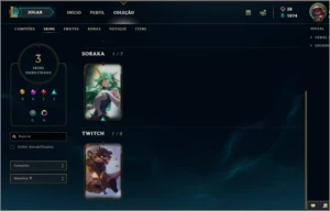 Conta de lol - Diamante 4 simples - League of Legends