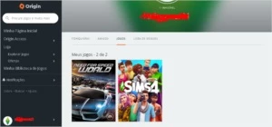 CONTA ORIGIN COM THE SIMS 4 - Outros