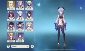 Ar46. Ganyu c1 + amos, zhongli e jean - Genshin Impact